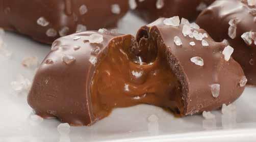 1769 Peanut Butter Melts Golosinas de mantequilla de maní envuelta en chocolate