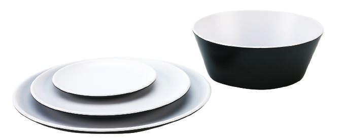 splash society tableware 3 SPLASH NAPLES GEORGETOWN ORGANICA RIMINI GIO NEVIS 100% MELAMINE NEVIS AVAILABLE SIZES Available colors: sky blue, black, white and green. Please call for more information.