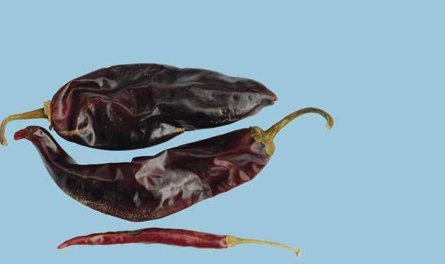 UNECE Explanatory Brochure on the Standard for Whole Dried Chilli Peppers - free from blemishes, areas of discoloration or spread stains in pronounced contrast with the rest of the produce affecting