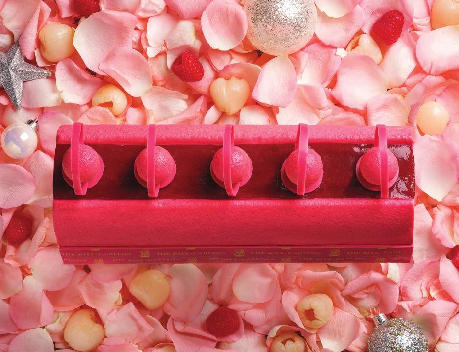 ROSE & LYCHEE A sweet treat to round up your festive celebrations, this rose and lychee