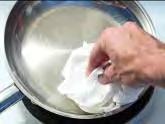 butter or margarine oil Tip If the melted butter,