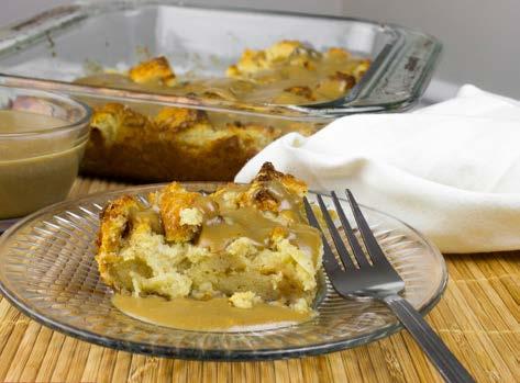 SW EET BREAD PUDDING WITH VANILLA SAUCE PREP:15MINS COOK:1HOUR SERVINGS:10 THC:APPROX 17.