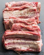 T-Bone steaks are a bone-in product & require a bandsaw for cutting so most T-Bones are sold pre-portioned.