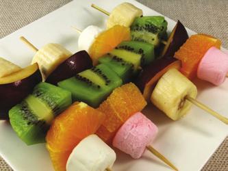 Sweet Nibbles: Platter chop up seasonal fruit and arrange on a platter with other foods such as dried fruit, nuts and a yoghurt dipping sauce. Frequently asked questions Q. What about canned fruit? A.