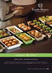 The other Professional ranges from Emile Henry Urban Buffet is a range dedicated to buffet presentations in commercial restaurants.