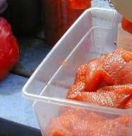 When cutting eggs into bait-size chunks, try cutting at the natural folds of