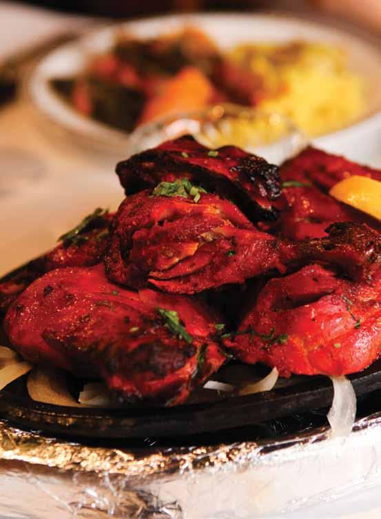 Indian Food Indian cuisine is full of fresh vegetables and aromatic spices.