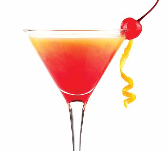 Lava Lamp 1-1/2 oz. Sky Raspberry Infusion vodka ½ oz. Grand Mariner ¼ to ½ oz. Dr. Smoothie Orange-Tangerine Splash orange juice 1 lime wedge 4-5 fresh raspberries Fill with 7up 7up, in shaker.