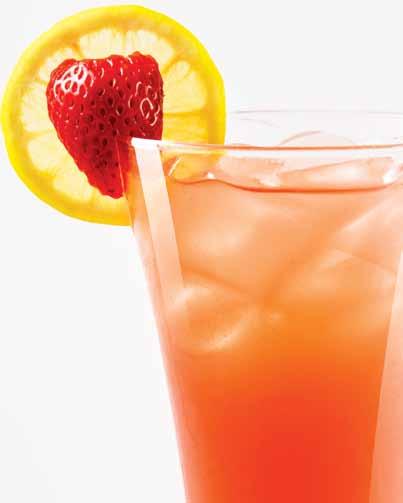 Bacardi Limon rum ¼ to ½ oz. Dr. Smoothie Strawberry Splash pineapple juice Fill with 7up 7up, in shaker. Shake. Pour into glass and fill with 7up. Glass: 20 oz.