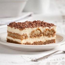 Classic Tiramisu 2 large egg yolks at room temperature 1/4 cup sugar 2 tablespoons Marsala-sweet dessert wine 475 grams mascarpone 1/2 cup chilled whipping cream 1/2 teaspoon vanilla extract 1 cup