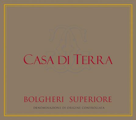 Bolgheri Superiore Casa di Terra Appellation: BOLGHERI SUPERIORE DOC Blend: 100% Cabernet franc Vineyard age (year of planting): Cabernet franc 2004,2005 Soil Type: ferrous clay soils with presence