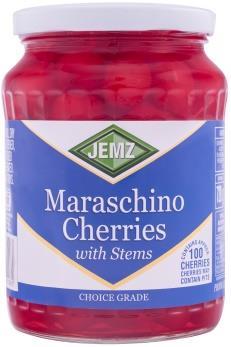 Maraschino Cherries with