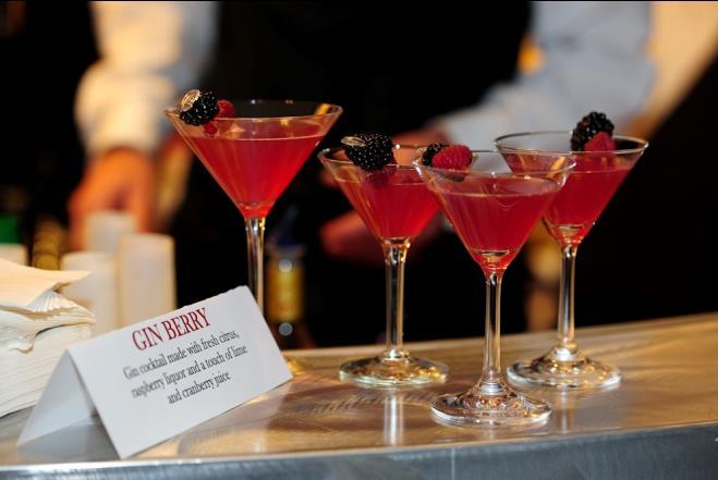 A few suggestions for memorable receptions Add Your Favorite Cocktails Martini Bar Classic, Lemon Drop, Cosmopolitan Caesar bar Bloody Caesar, Bloody Mary, Host bar Cash Bars include following