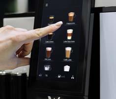 Intuitive touch display The vertical swiping function on the intuitive operating concept for the 7-inch touch display allows for quick and directed guidance through the various menus, making it much