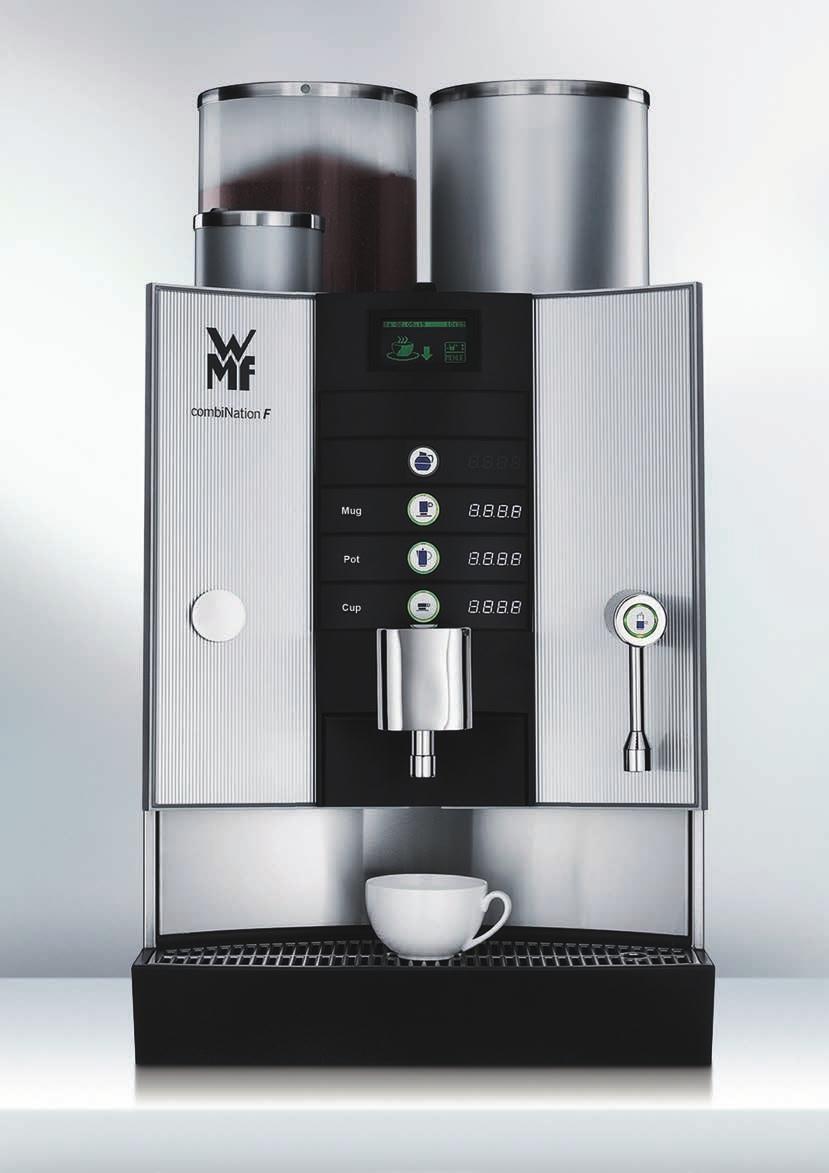 It is our high-performance fully automatic machine in the area of filter coffee.