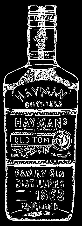 Hayman s Old Tom A rich, soft, round mouth feel, yielding to a sweet, medium body of ginger, orange