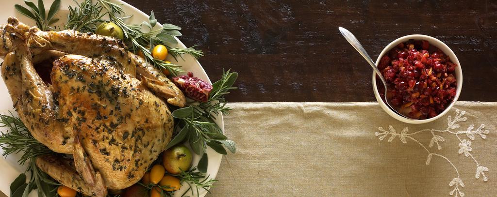 TRADITIONAL HERBED ROAST TURKEY SERVING SIZE: 4 OUNCES, SERVINGS PER RECIPE: 24 1 12-14 pound turkey 1 tablespoon snipped fresh rosemary or 1 teaspoon dried rosemary, crushed 1 tablespoon snipped