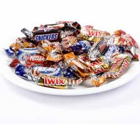 P astry Candybar Selection of mini