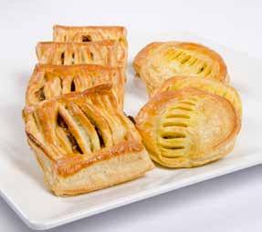 snacks: sausage rolls and cheese pastries 1,53