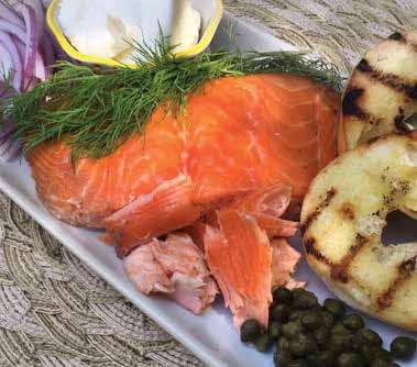 RECIPE HOT SMOKED SALMON Hot smoked salmon is different than the smoked salmon you might be thinking of. You ve probably seen packages of smoked salmon in the market or at your local bagel shop.