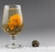 tea(oriental beauty black blooming tea Jasmine falower, marigold, black tea needle 东方美人 (