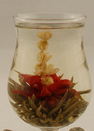 BMWE-007 Hua Tang(Flower Tower) Maofeng; Chrysanthemum flower, marigold, 3 jasmine flower,