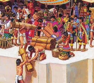At the time, the Aztec capital was
