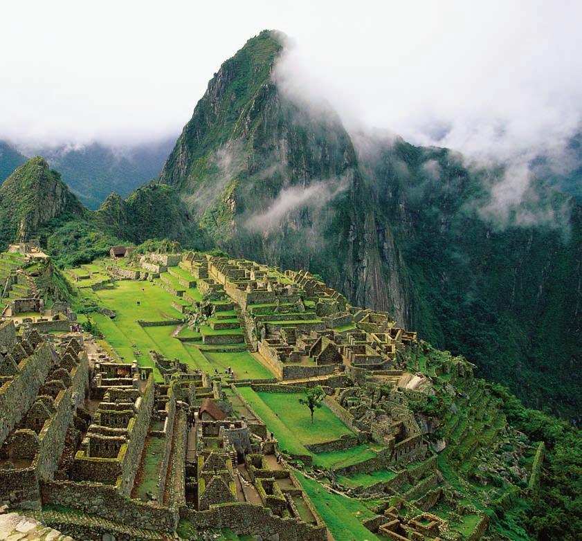 Machu Picchu The ruins of the Inca city