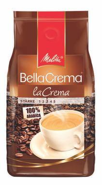 Coffee Beans La Crema Beans Carefully selected Arabica beans are the base of the complex flavour of our BellaCrema range of beans.