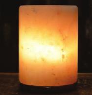 glow of light with a candle.