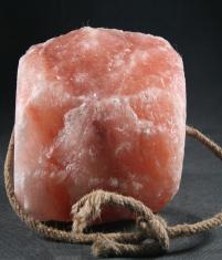 Rock Salt Teardrop Cra ed Rock Salt lamp is made out of