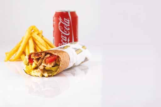 50 USD Special Chicken Shawarma Chicken, french fries, coleslaw, tomatoes, cucumber pickles, garlic Regular 4.50 USD / Large 5.