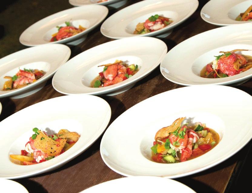 Whether working with a private chef or a large caterer, we