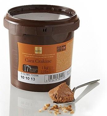 Barry Callebaut Stocking List continued... Cara Crakine A mix of Caramel Milk Chocolate & 17% Toasted Biscuit Cereals for an authentic caramel taste and an incredible crunchy texture.