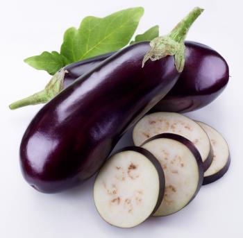 'Black Beauty' Eggplant Solanum melongena var.