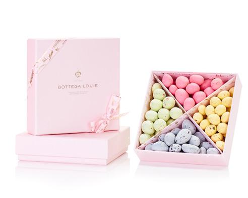PEBBLES Candied strawberry coated with milk chocolate & a thin candy shell $ 10 ASSORTED PEBBLE GIFT BOX