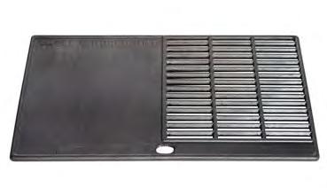 55633 / RRP ( ) 69,00 - Grill-Plate 1/2 for Allgrill Modell 100633 Order Nr. 55915 / RRP ( ) 69,00 - Grill-Plate 1/2 for Allgrill Modell 100915 Order Nr.