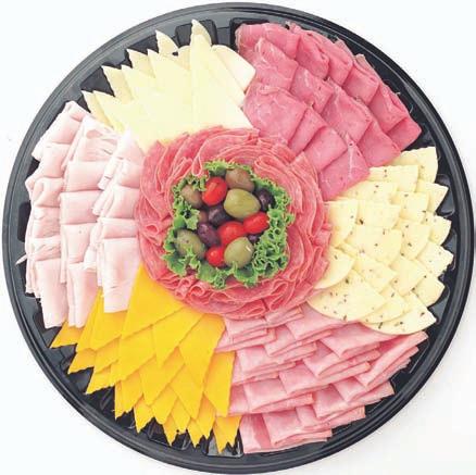 meat & cheese combo A taste tempting selection of our most popular deli meats which includes generous portions of ham, oven roasted turkey breast, tender roast beef, hard salami as well