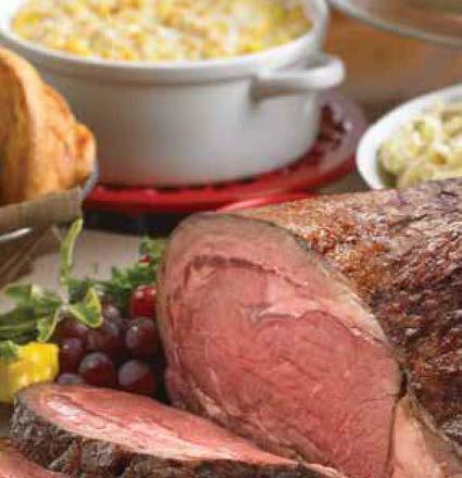 delicious choice prime rib roast served with Marie s