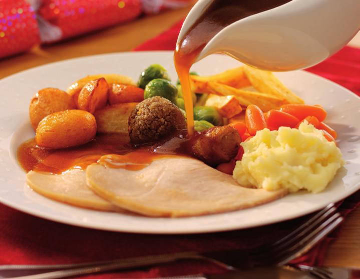 Festive suggestions 2013 a taste of the season Christmas Day Broccoli & Stilton Soup Tomato Soup Roast Turkey with Sausage