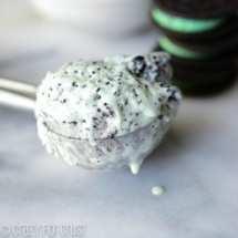 Cookies n Mint Chip Ice Cream We are huge fans of mint in our house. This ice cream is one of our favorites I always make Easy Ice Cream - no machine needed.