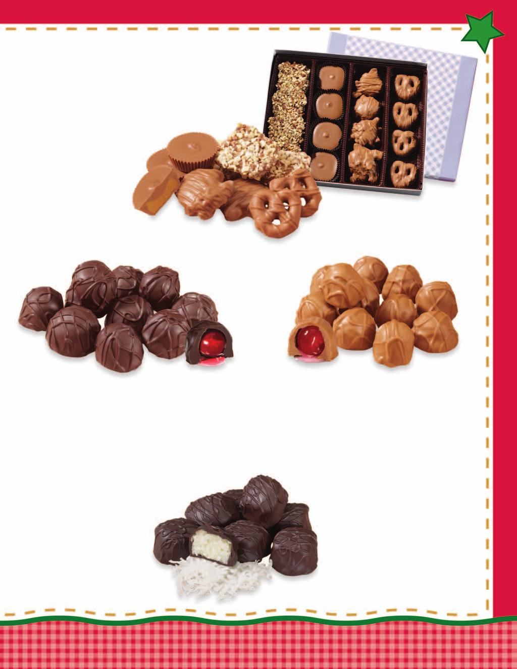 Selections 80 Chocolate Lover s Special Edition Edición especial para amantes de chocolate The most popular tastes from our top selling boxed assortments.