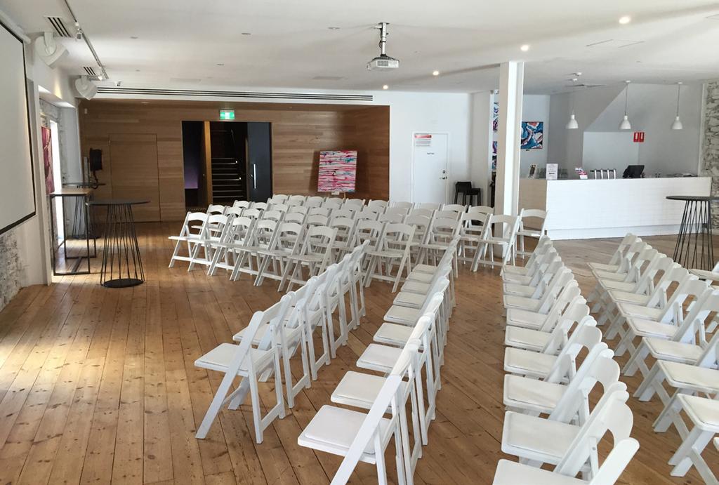 WEEKDAY CONFERENCES & MEETINGS AVAILABLE TUESDAY TO FRIDAY 9AM UNTIL 4PM (N/A IN DECEMBER) GALLERY ROOM ON LEVEL 1 / $300 ROOM HIRE WAYMOUTH ROOM ON LEVEL 2 / $500 ROOM HIRE FOOD MENU OPTIONS Ham &