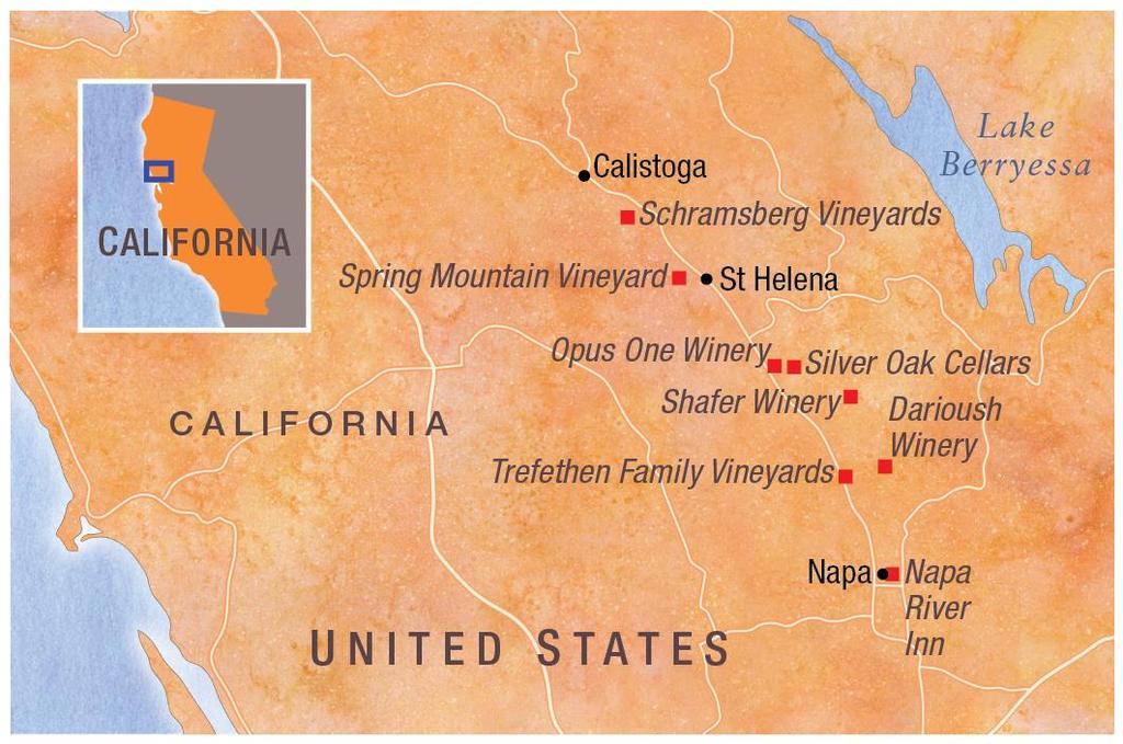 M any people who live in Northern California think of the Napa Valley in as familiar terms as their own back yard.