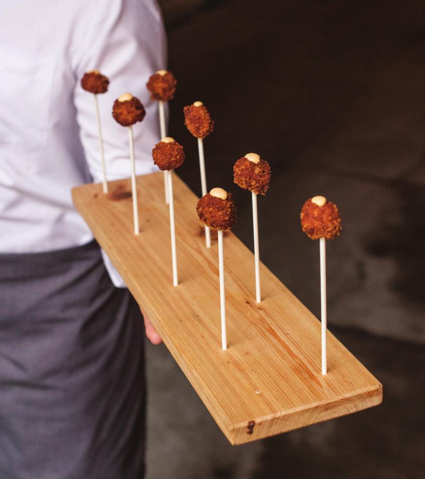 DevileD crab lollipop with hand-picked FloriDa blue crab, vine-ripened TomaTo purée, Texas pete aioli The experiential Diner The experiential diner Those consumers who are drawn to an exclusive