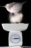 Weight is the measurement of an item s resistance to gravity. Weight is expressed in ounces and pounds. A food scale is helpful for measuring ingredients by weight.