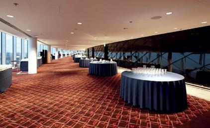 exhibitions to catered experiences and syndicated spaces. For a less formal atmosphere, the Venue offers a relaxed contemporary buffet with a wide selection of hot and cold dishes.