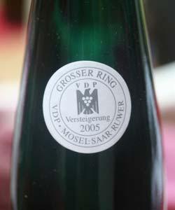 This was for instance the case in 2008 for the great 2007er Geltz- Zilliken Saarburger Rausch Auslese.