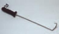 BARBECUE HOOK TURNER #K14507 Hook turner with Sta-Kool handle allows for easy,