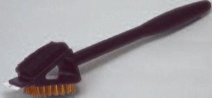 BASTING BRUSH #K14512 Basting brush with oak angle handle. 18" overall length.